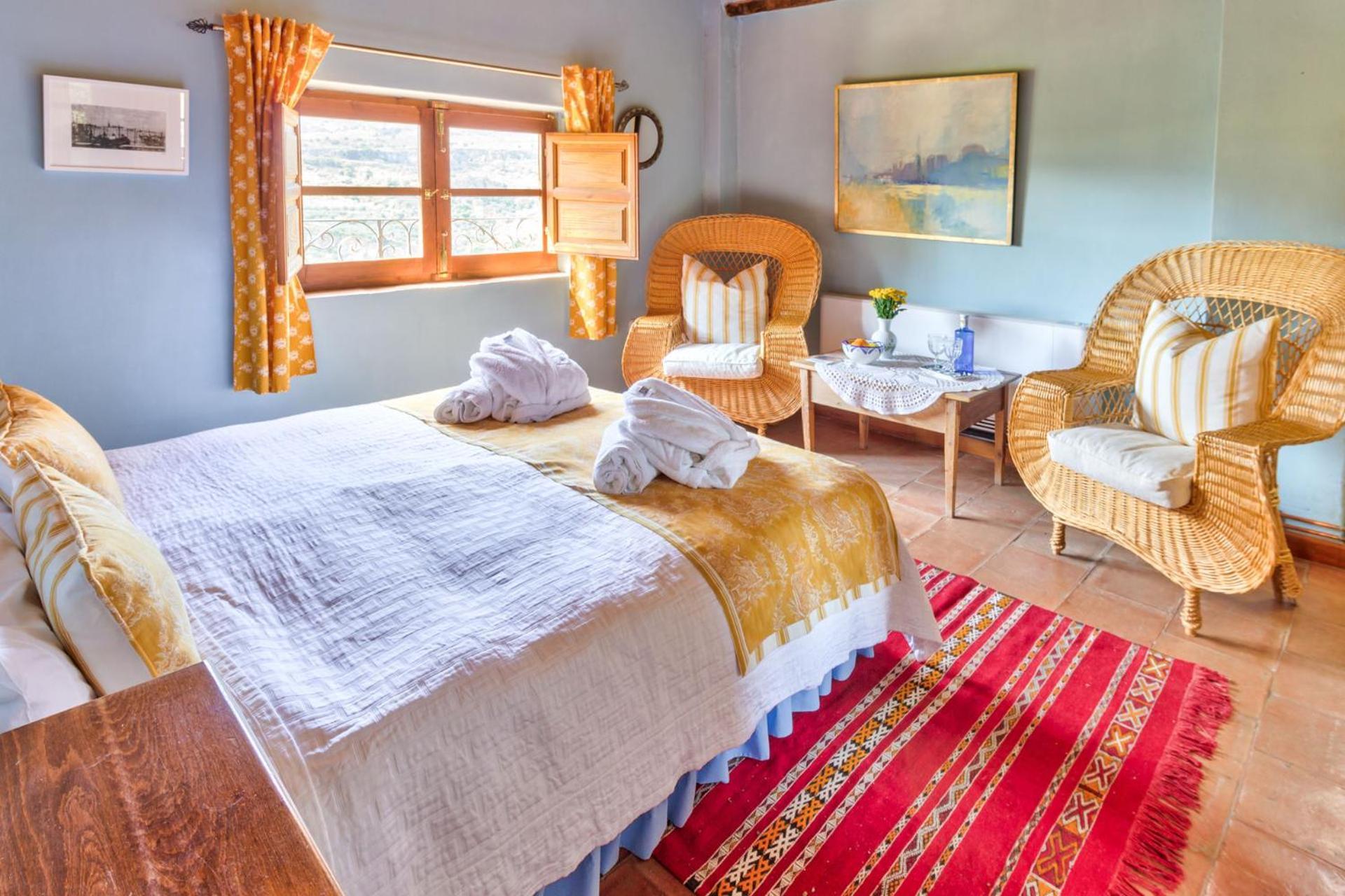Cortijo El Pino Retreat Bed & Breakfast Albunuelas Ngoại thất bức ảnh
