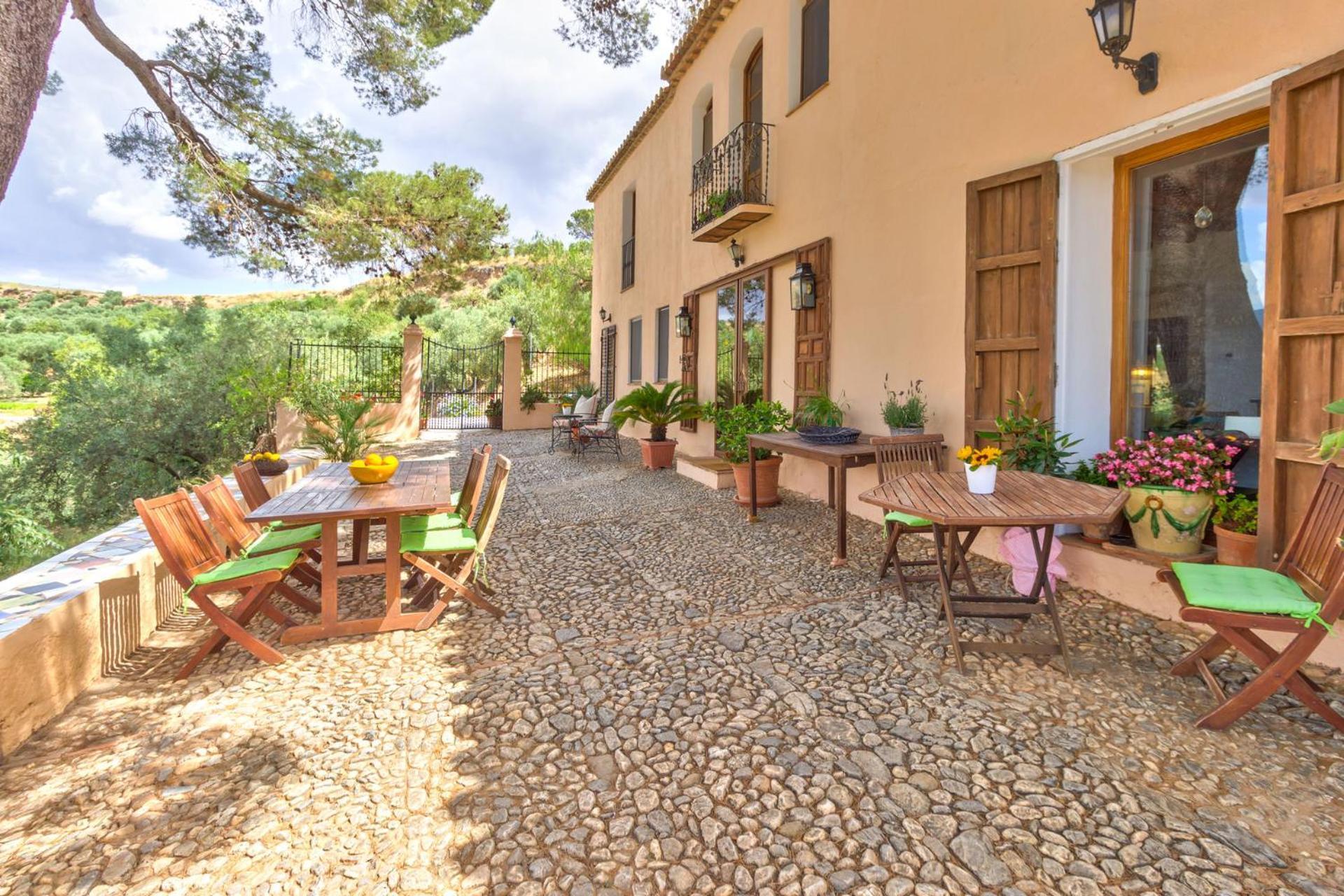 Cortijo El Pino Retreat Bed & Breakfast Albunuelas Ngoại thất bức ảnh